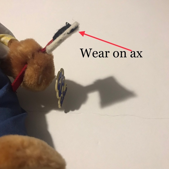 Berenstain Bears Vintage 1984 Plush Papa Bear with Original Tags - Picture 11 of 11